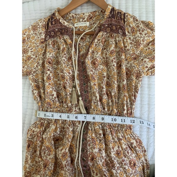 Spell And The Gypsy Collective Dress XS Maxi Sundown Brown Spice Boho Hippie - Picture 10 of 12